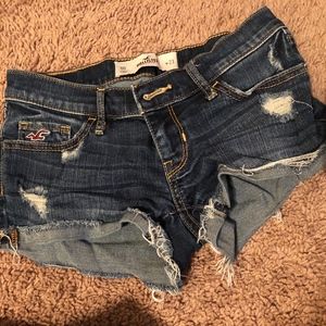 Hollister jean shorts